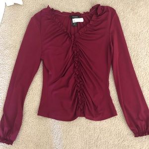 Red long sleeve